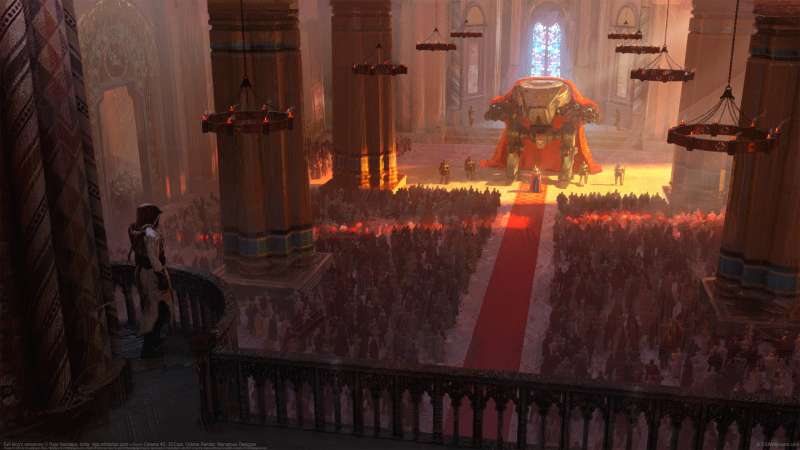 Evil king's ceremony achtergrond