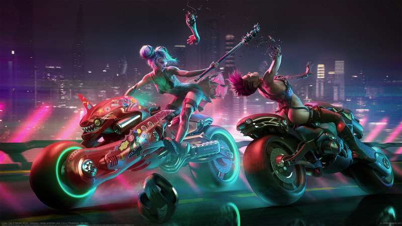 Cyber City achtergrond