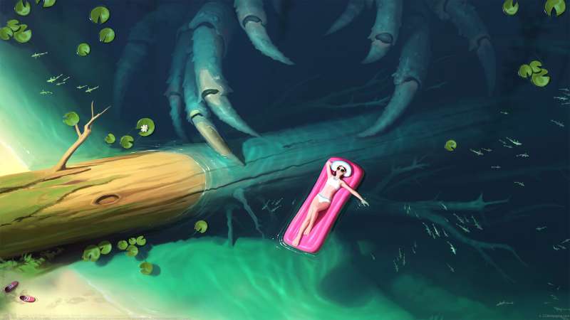 Illustration for EVILBOOK achtergrond