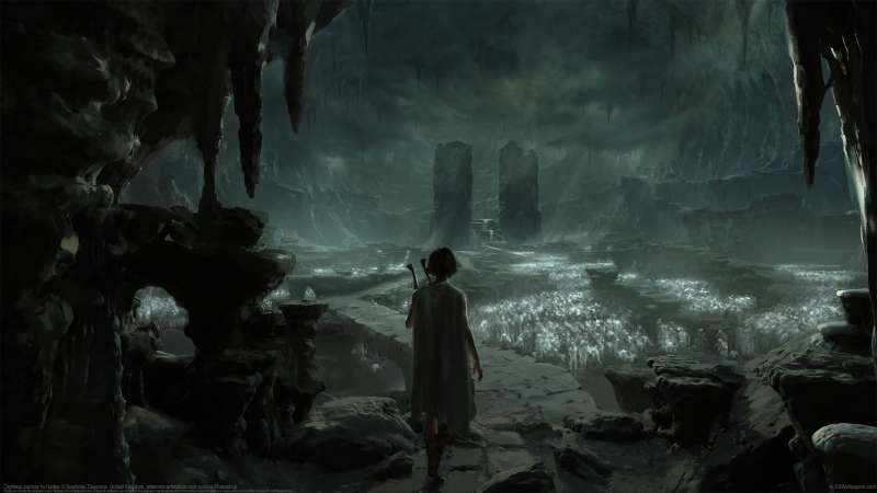 Orpheus journey to Hades achtergrond