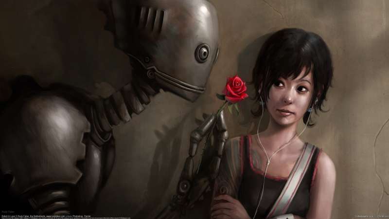 Robot In Love achtergrond