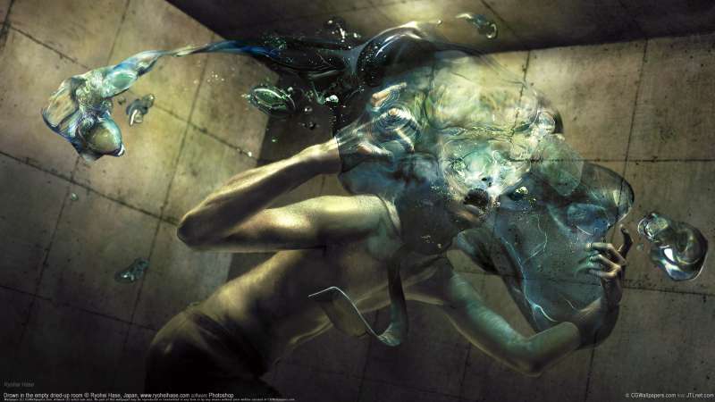 Drown in the empty dried-up room achtergrond