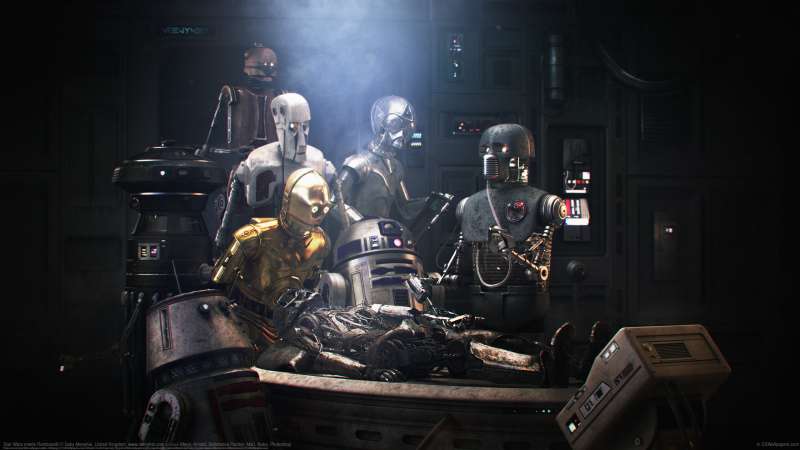 Star Wars meets Rembrandt achtergrond