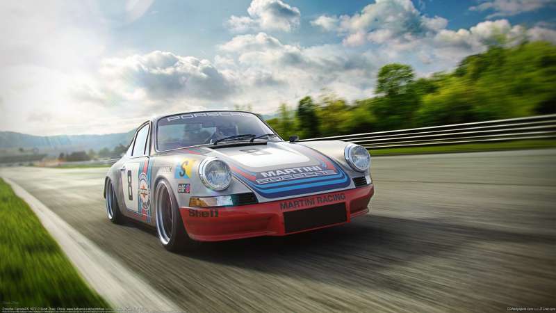 Porsche Carrera RS 1973 achtergrond