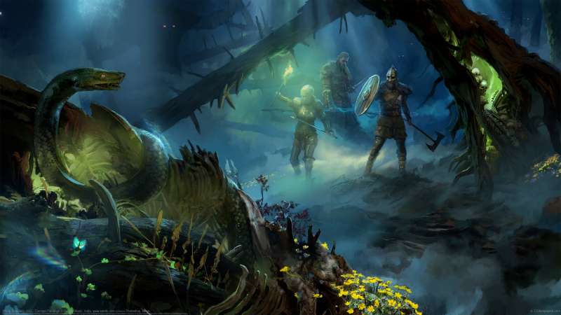Viking Simulator JARL: Concept Paintings achtergrond
