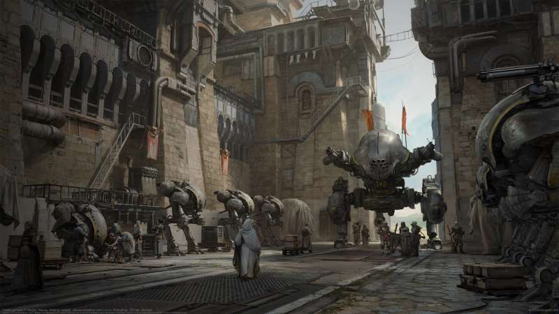 Castle garrison achtergrond