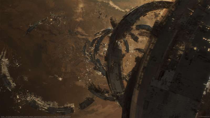 Huxley - The Oracle, opening shot achtergrond