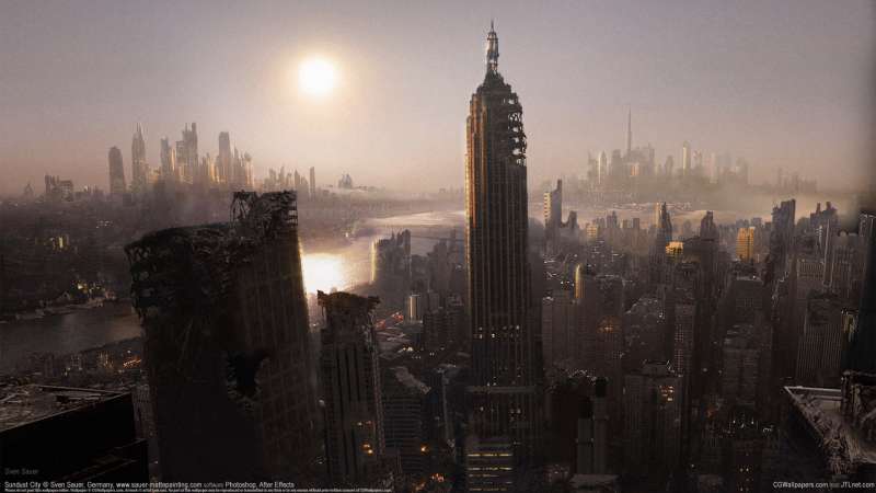 Sundust City achtergrond