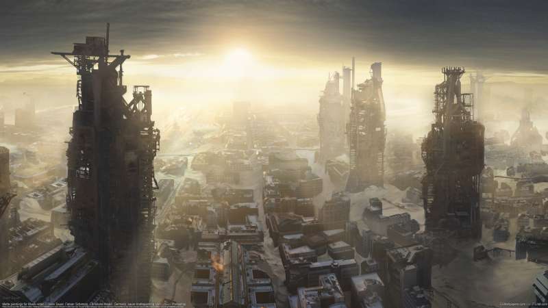 Matte paintings for Musik-video achtergrond