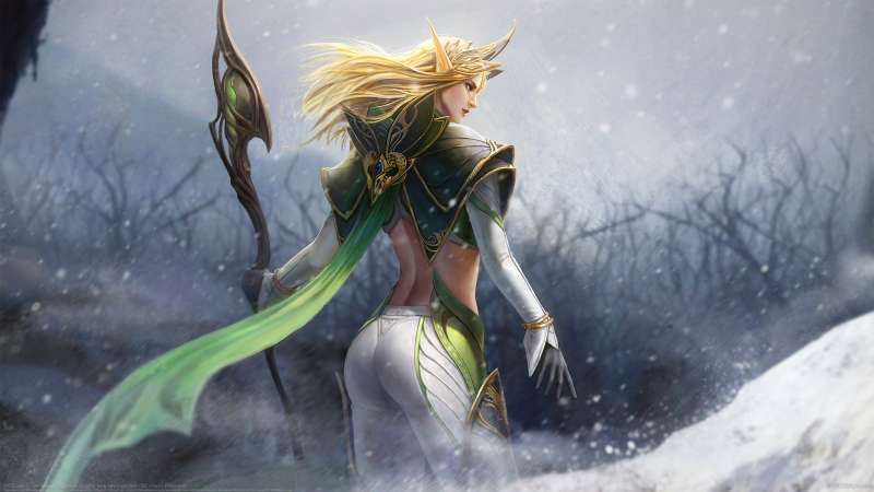 Elf Queen achtergrond