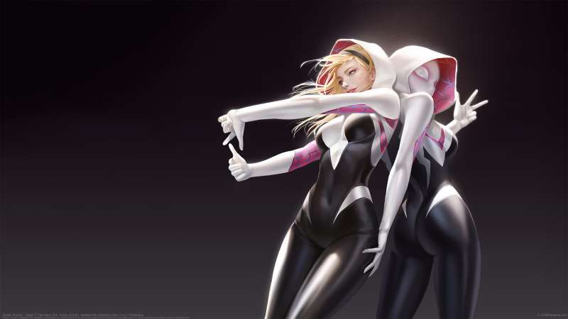 Spider Woman - Gwen achtergrond