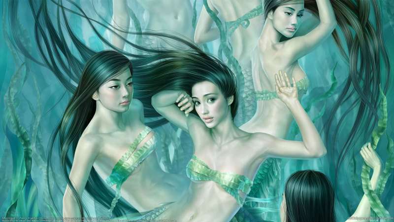 Mermaid achtergrond