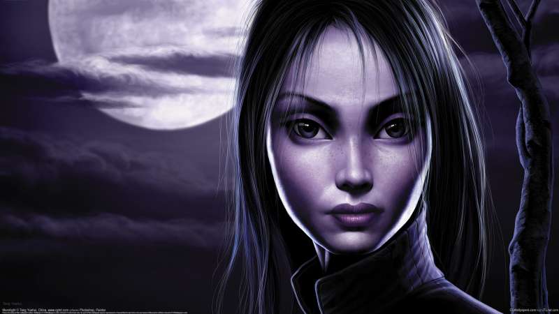 Moonlight achtergrond