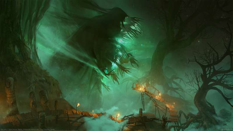 Mist gods achtergrond