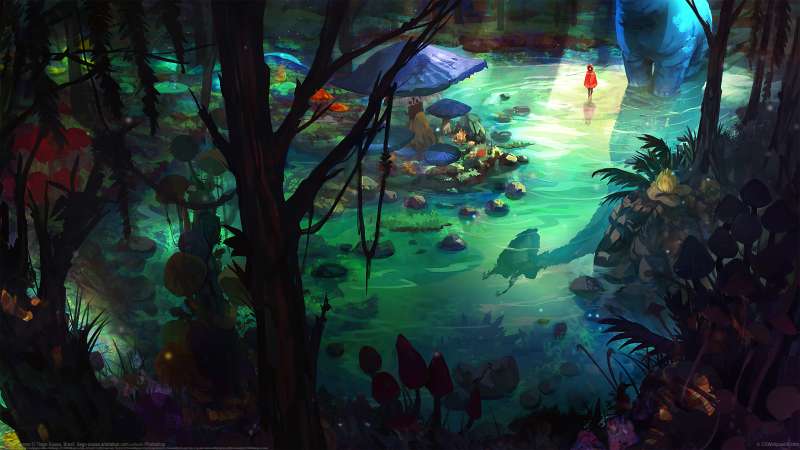 Magic Swamp achtergrond