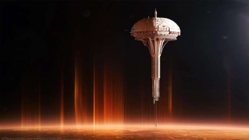 SHR-00-Mars Elevator achtergrond