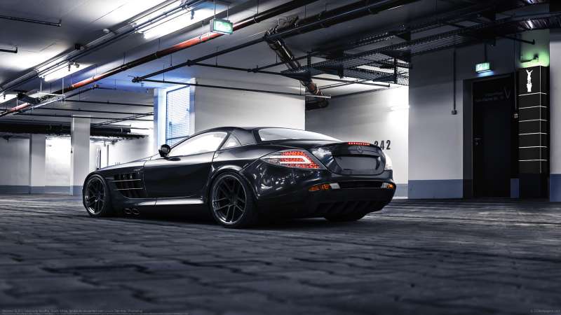 Mclaren SLR achtergrond