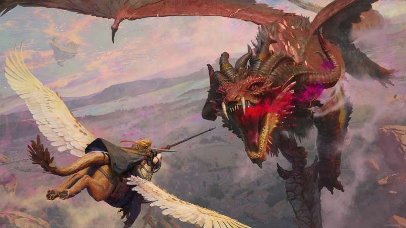 Saint George and the Dragon Chapter 03 - Drakon the Star Touched boss fight achtergrond