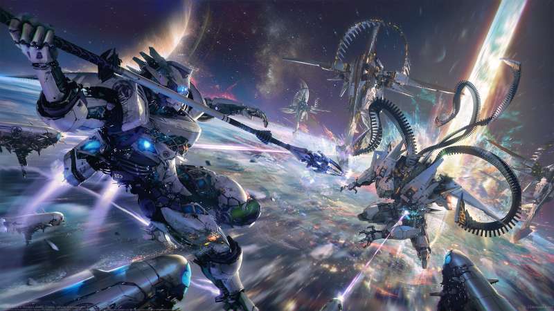 Space ware achtergrond
