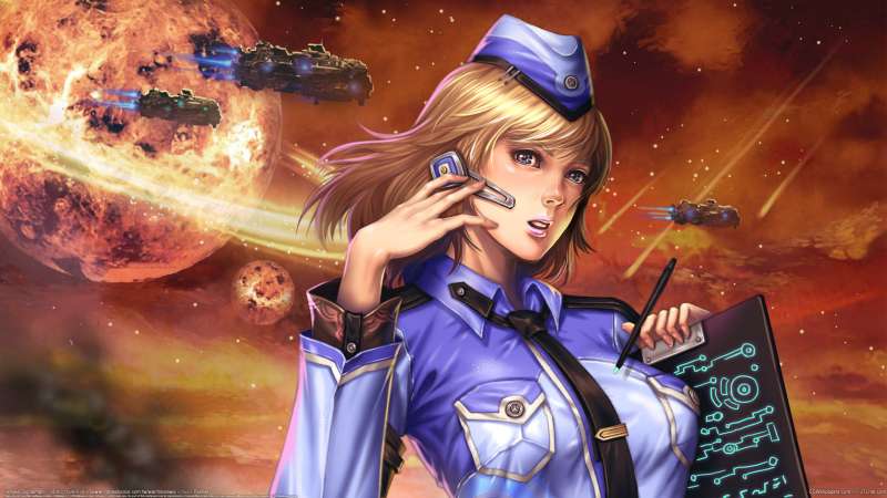 Female Signalman achtergrond