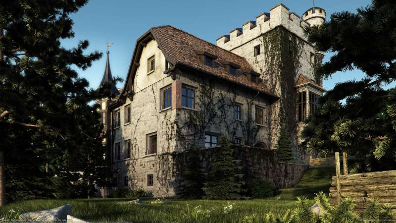 Castle achtergrond