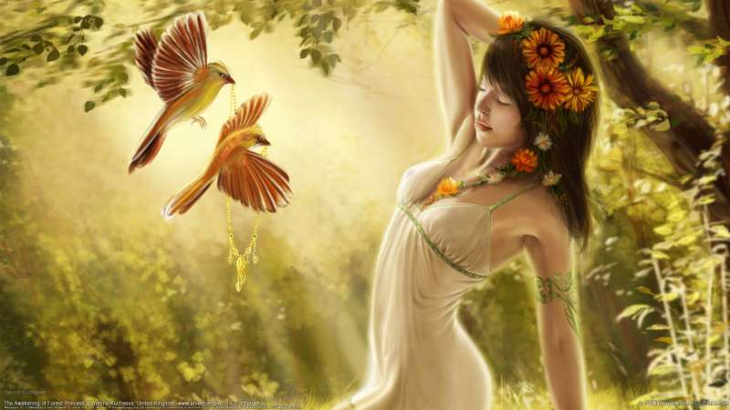 The Awakening of Forest Princess achtergrond