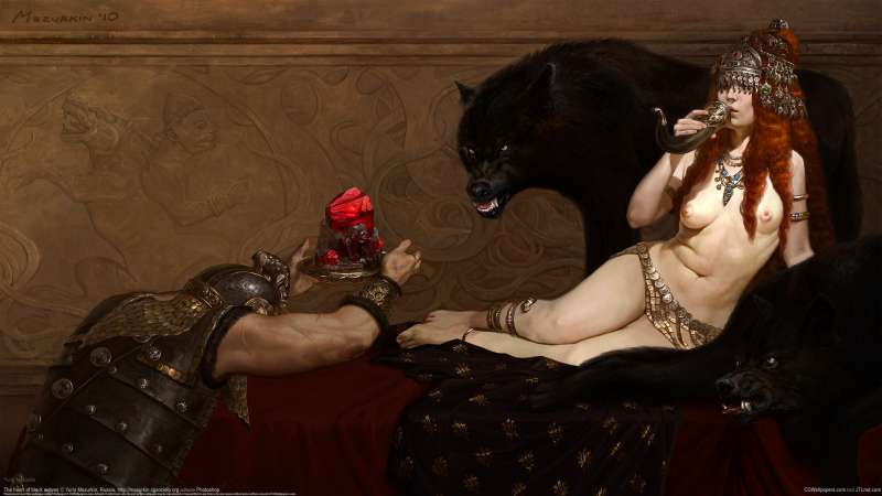 The heart of black wolves achtergrond