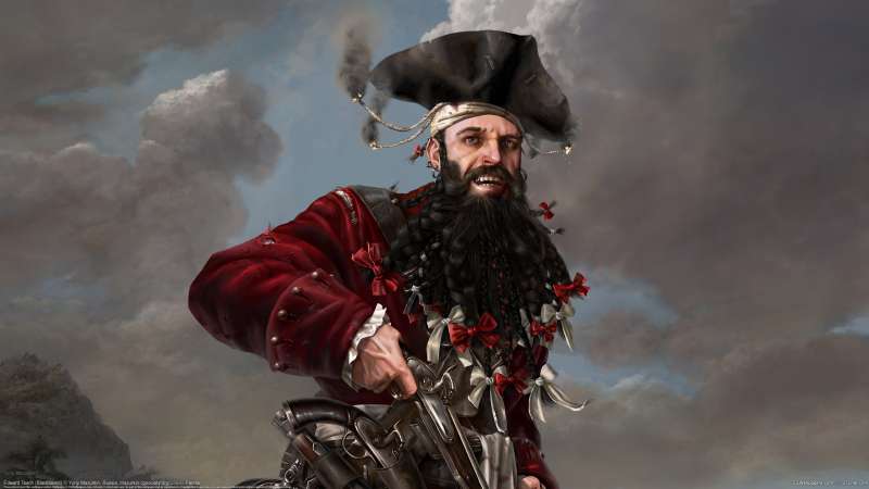 Edward Teach (Blackbeard) achtergrond