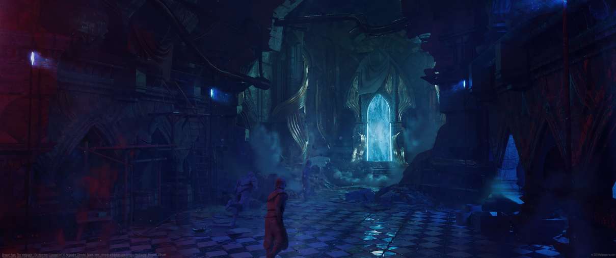 Dragon Age: The Veilguard - Environment Concept art ultrawide achtergrond