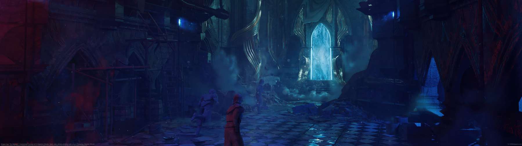 Dragon Age: The Veilguard - Environment Concept art ultrawide achtergrond