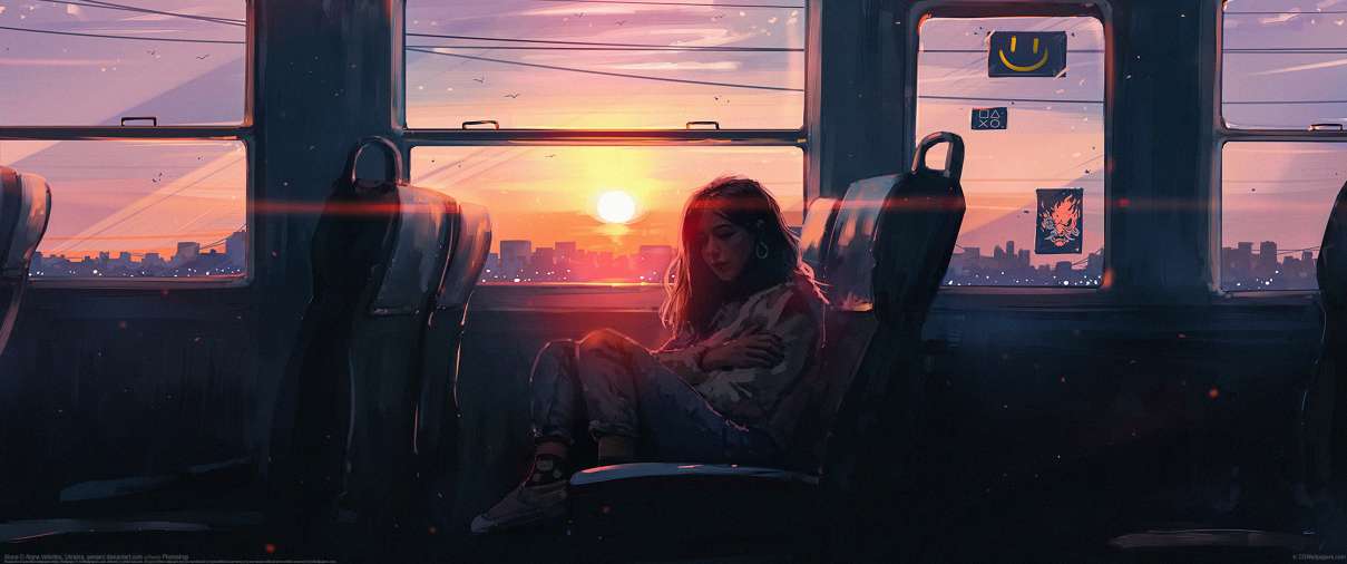 Alone ultrawide achtergrond