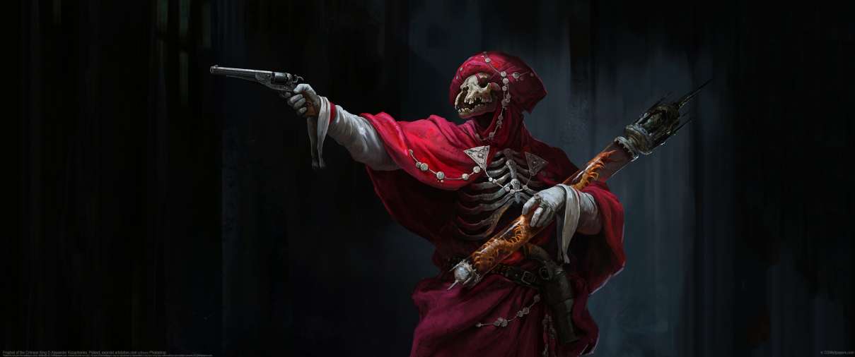 Prophet of the Crimson King ultrawide achtergrond