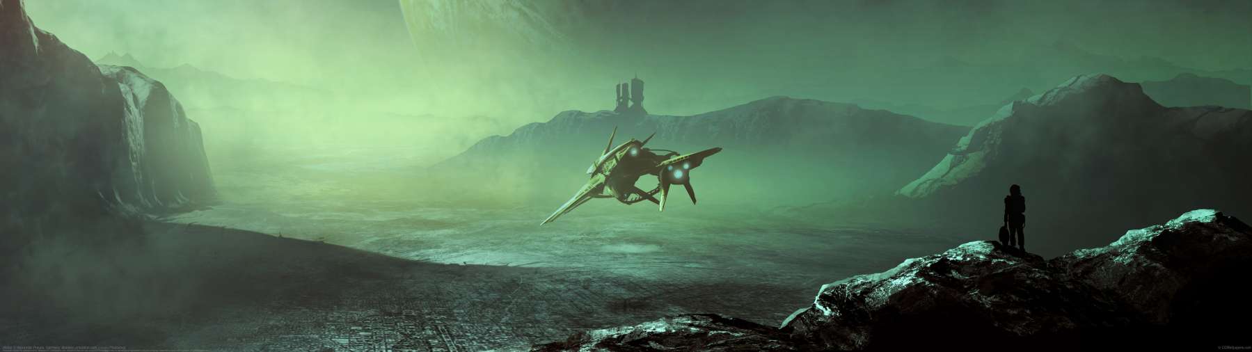 Visitor ultrawide achtergrond