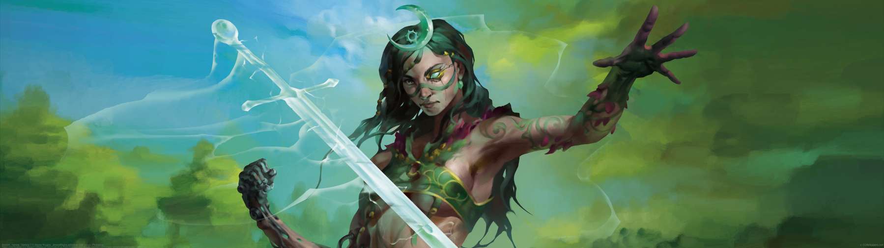 Berserk. Heroes. General 2 ultrawide achtergrond