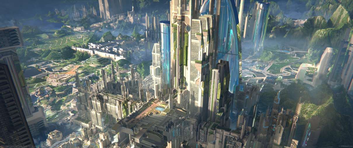 Nitro League Central Hub ultrawide achtergrond
