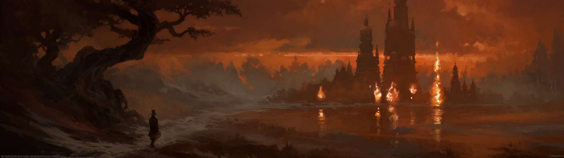 Dark Rituals ultrawide achtergrond