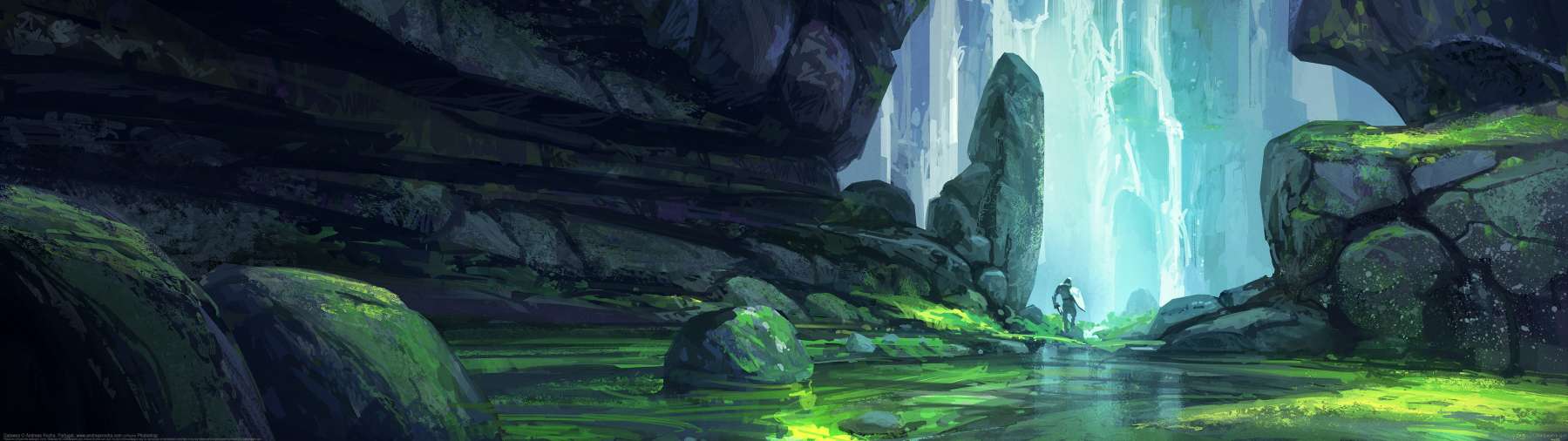 Gateway ultrawide achtergrond