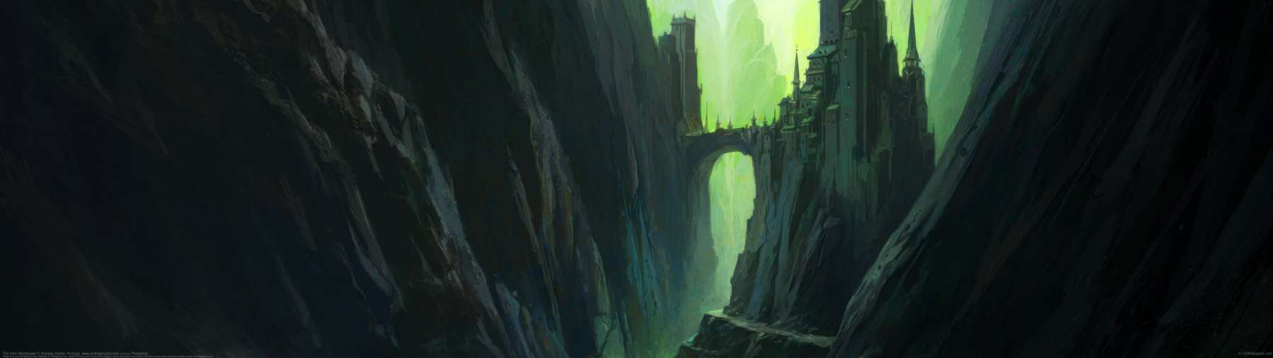 The Dark Watchtower ultrawide achtergrond
