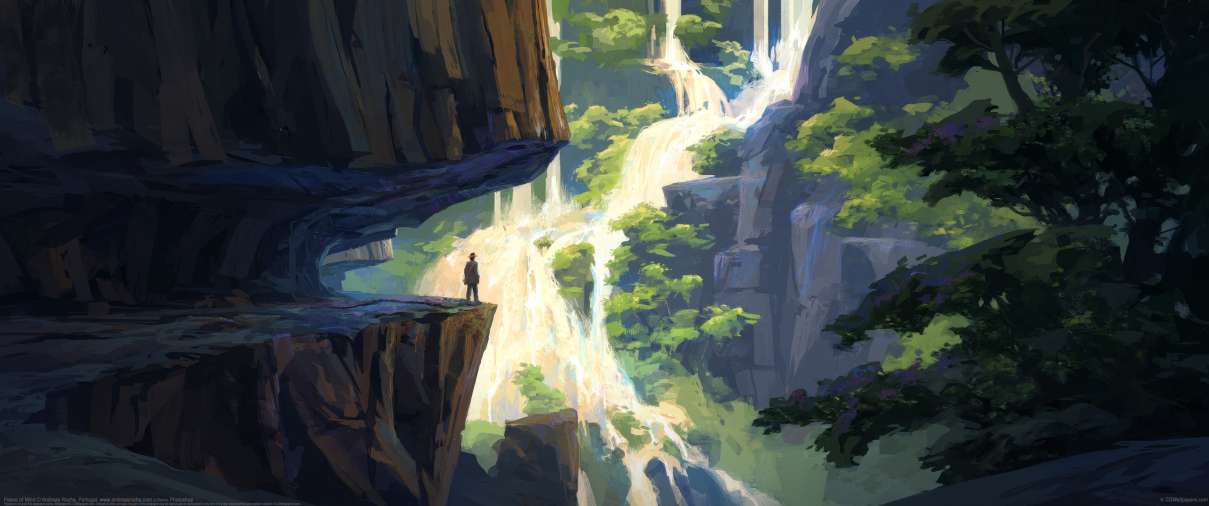 Peace of Mind ultrawide achtergrond