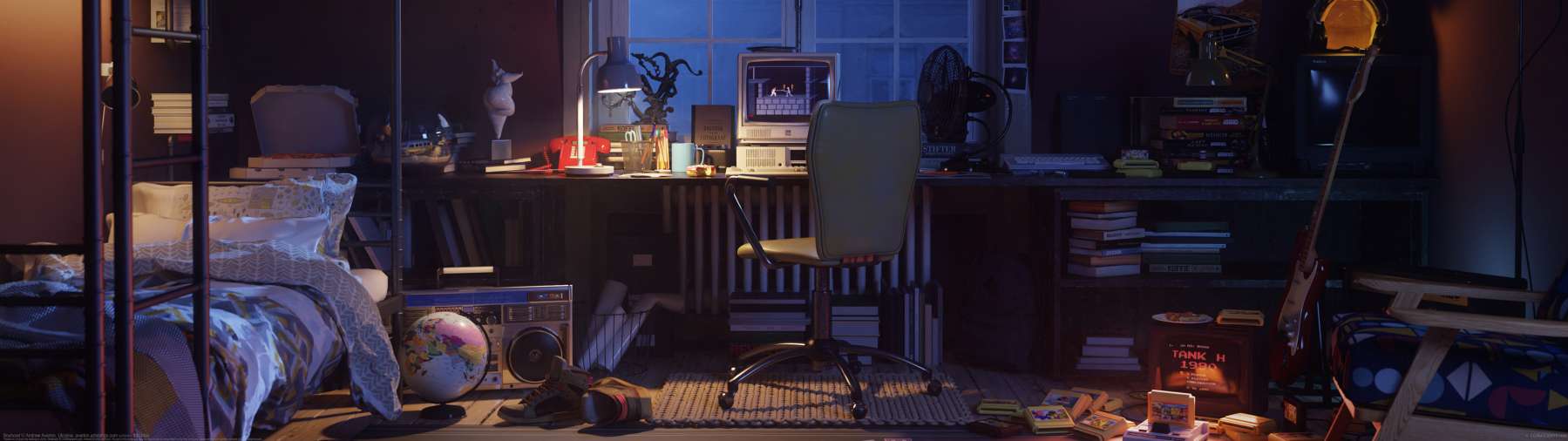 Boyhood ultrawide achtergrond