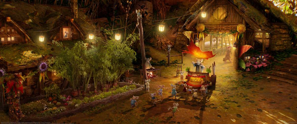 Mouse Guard ultrawide achtergrond