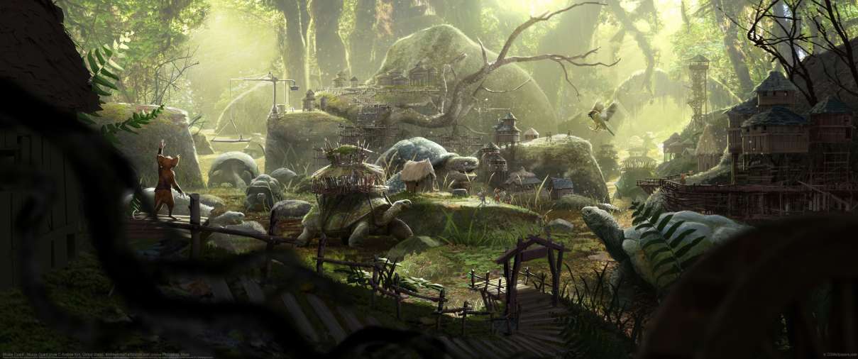 Mouse Guard - Mouse Guard show ultrawide achtergrond