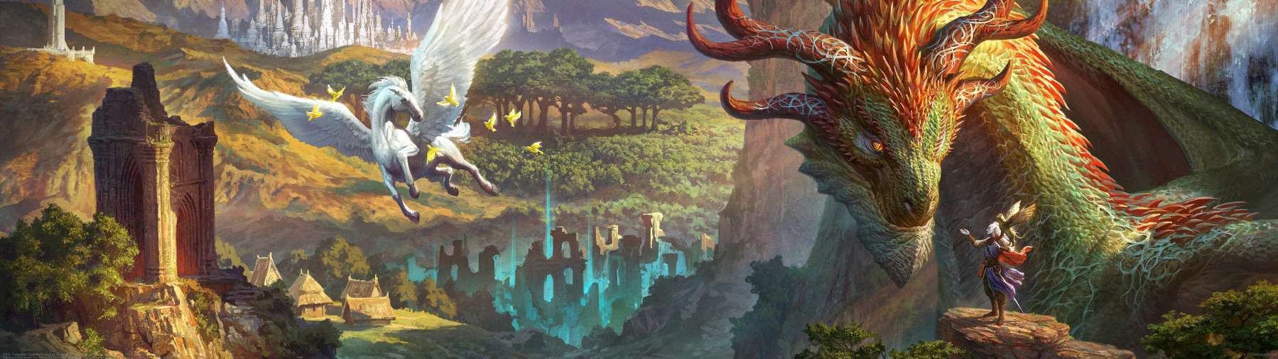D&D: Forgotten Realms ultrawide achtergrond