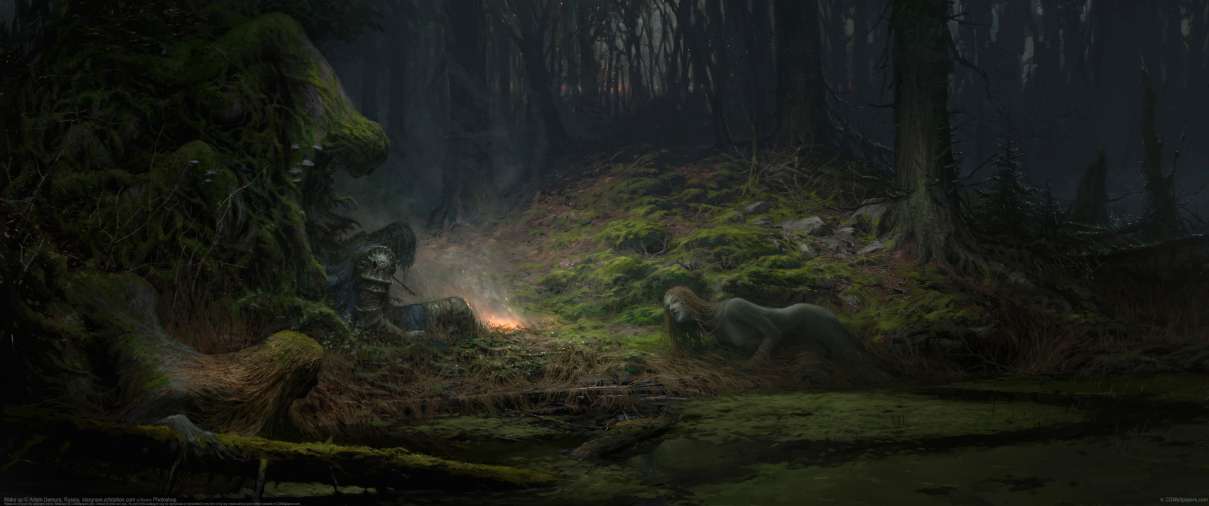 Wake up ultrawide achtergrond