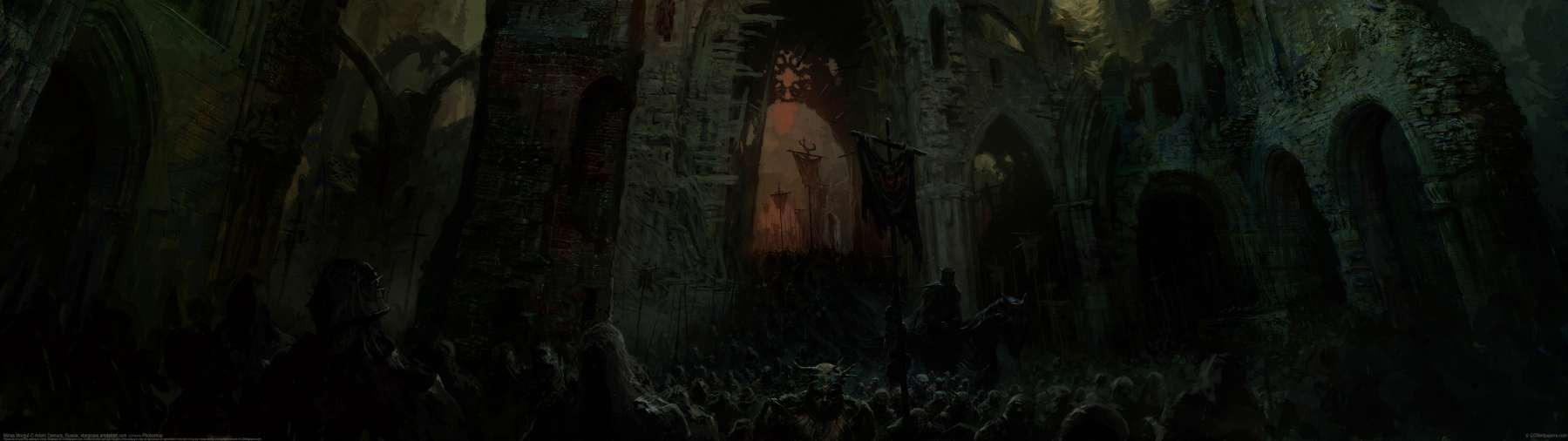 Minas Morgul ultrawide achtergrond