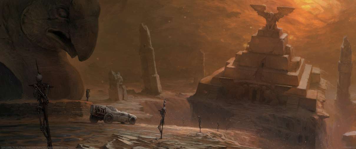 Trench Crusade: The ruins of Nineveh Novus ultrawide achtergrond