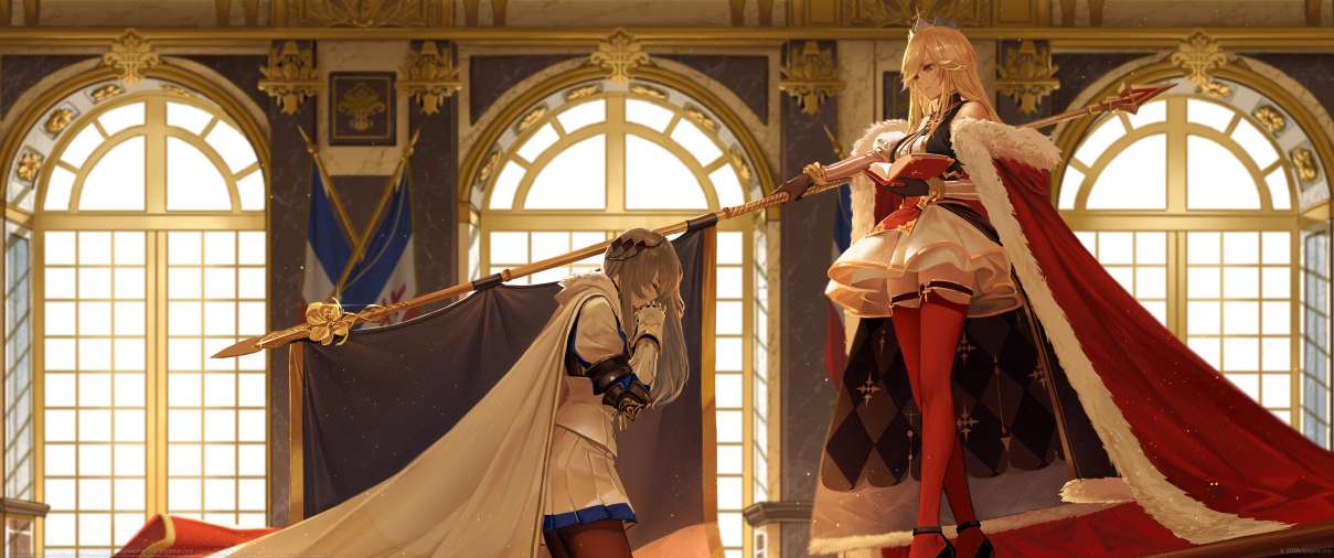 Azur Lane: Bless ultrawide achtergrond