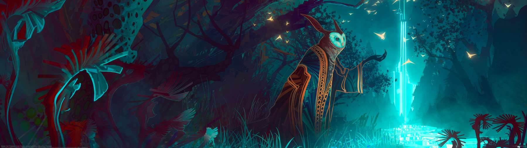 Master Owl ultrawide achtergrond