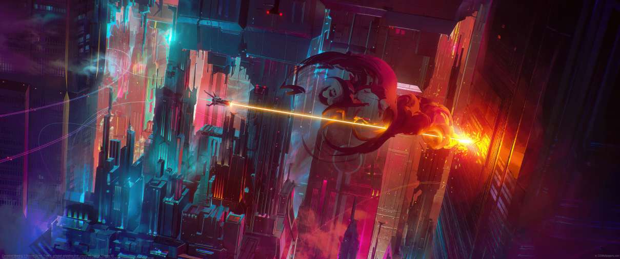 Cancelled Meeting ultrawide achtergrond