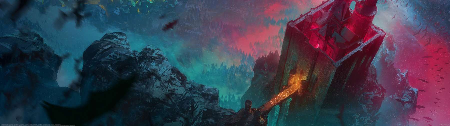 Dungeons & Dragons - Ravenloft Castle ultrawide achtergrond